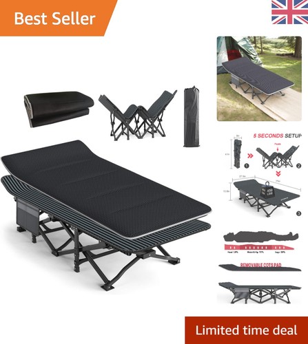 Portable bed with soft cushion - bed,