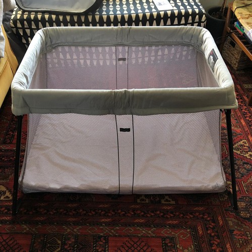 Babybjorn travel cot grey - travel,