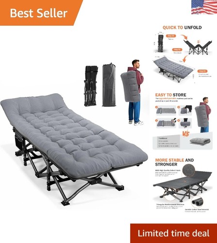 Modern camping cot - cot, with