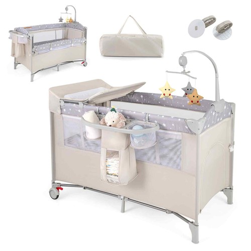 Travel cot folding - in,