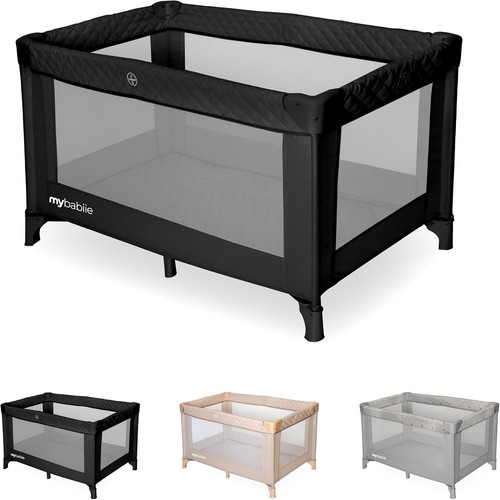 Quilted travel cot foldable - quilted,