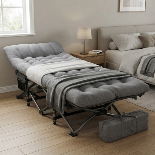 Camp beds for adults gray - beds,