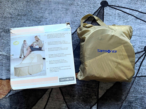 Samsonite pop travel cot - samsonite,