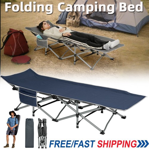 Foldable camping bed - foldable, outdoor