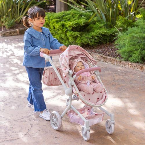 Silver cross baby doll pram - silver,