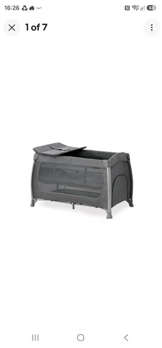 Hauck nordic travel cot - travel, grey