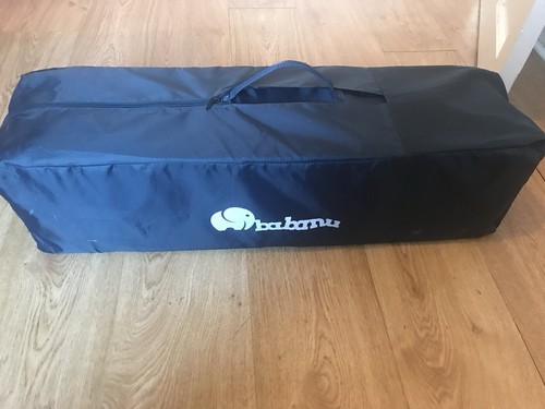 Babanu navy travel cot - travel, with