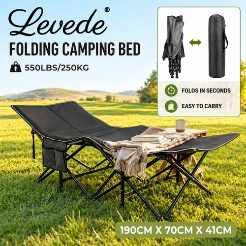 Levede camping cot heavy - camping, duty